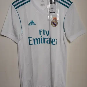 Real Madrid 2017-18 Home Jersey Turquoise (Green)