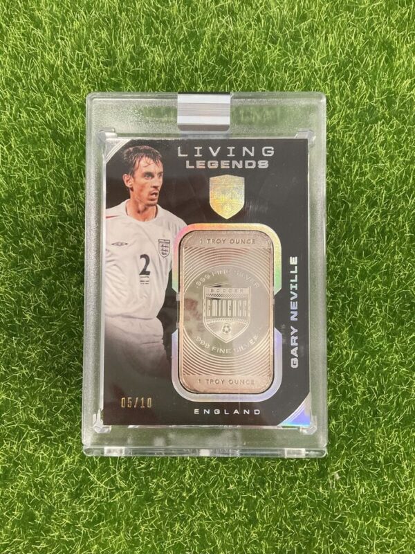2018 Gary Neville /10 Eminence Silver Medal Manchester United England Legend