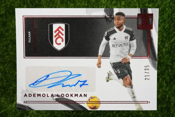 2020-21 Panini Impeccable Ademola Lookman Auto 21/35
