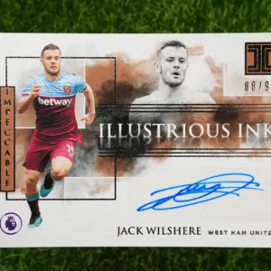 2019-20 Panini Impeccable Jack Wilshere Illustrious Ink Auto 88/99
