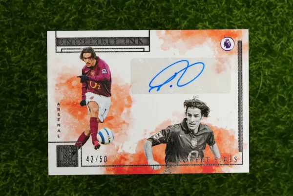 2019-20 Panini Impeccable Robert Pires Indelible Ink Auto 42/50