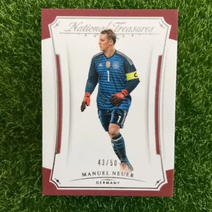 2018 Panini National Treasures Manuel Neuer 43/50