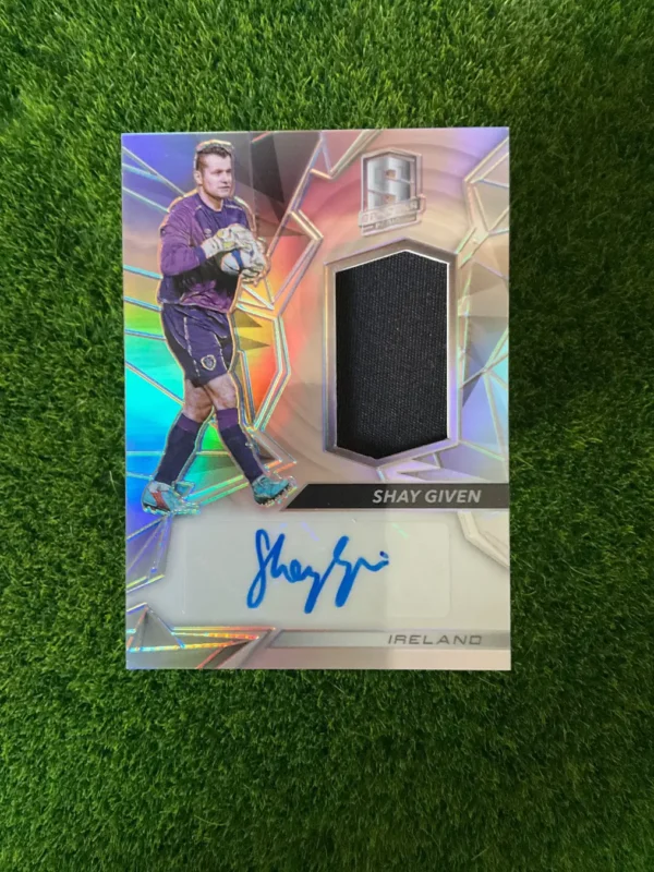 2016-17 Panini Spectra Shay Given Patch Auto 56/199