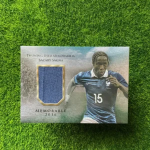 2016 Futera Memorable Bacary Sagna Training Used Memorabilia 64/99