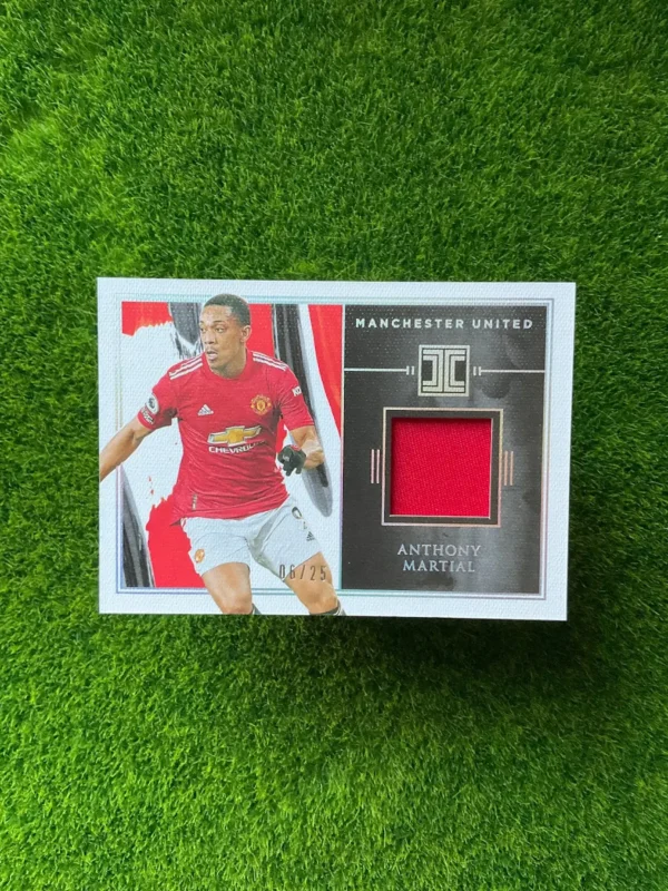 2020-21 Panini Immaculate Collection Anthony Martial Patch 06/25