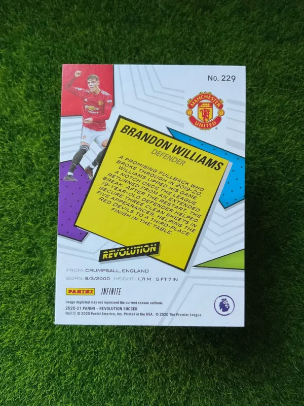 2020-21 Panini Revolution Brandon Williams Groove RC - Image 2
