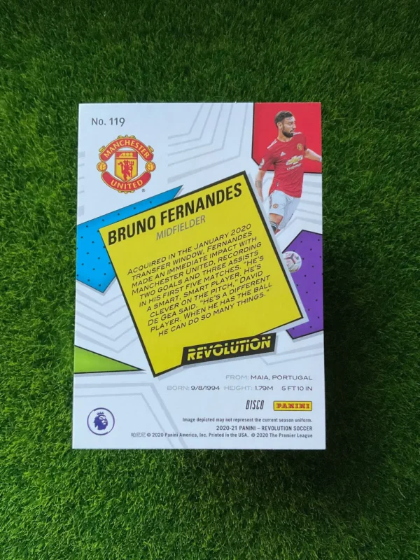 2020-21 Panini Revolution Bruno Fernandes Disco - Image 2