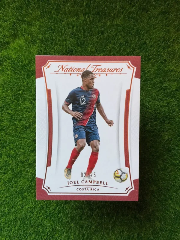 2018 Panini National Treasures Joel Campbell 02/25