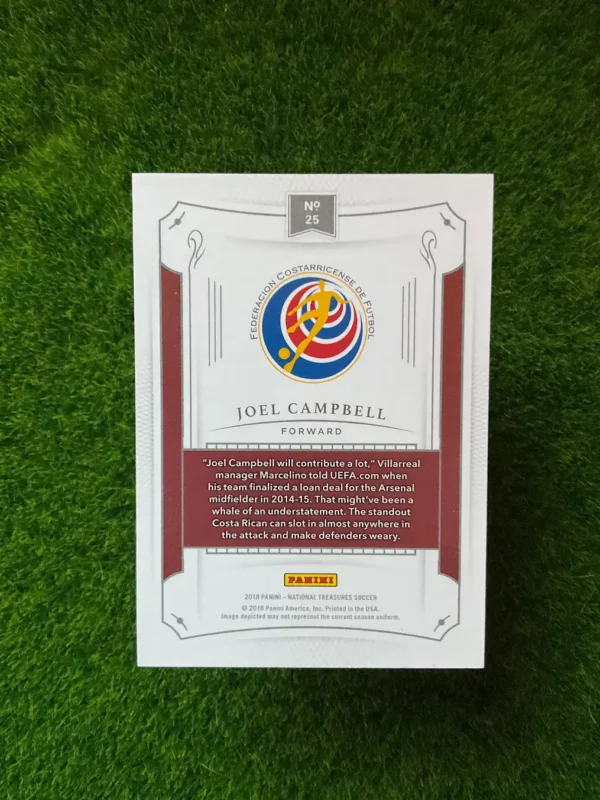 2018 Panini National Treasures Joel Campbell 02/25 - Image 2