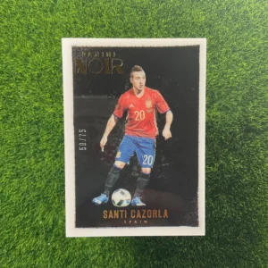 2016-17 Panini Noir Santi Cazorla 50/75