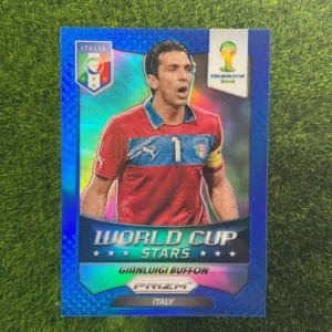 2014 Panini Prizm World Cup Gianluigi Buffon World Cup Stars Blue Prizm 117/199