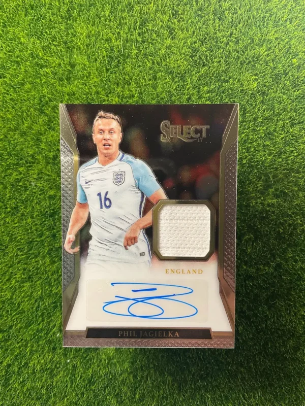 2016-17 Panini Select Phil Jagielka Patch Auto 155/199