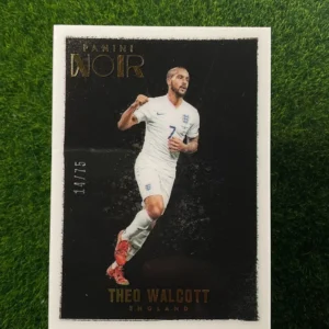 2016-17 Panini Noir Theo Walcott 14/75