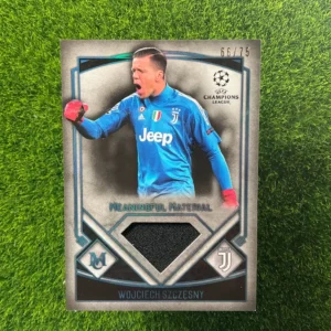 2017-18 Topps Museum Collection Wojciech Szczęsny Meaningful Material Relic 66/75