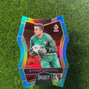 2016-17 Panini Select Łukasz Fabiański Blue Die-Cut Prizm 024/249