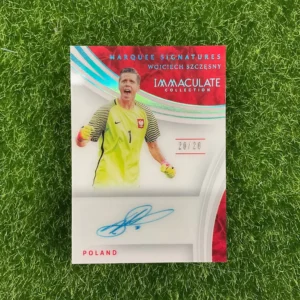 2017 Panini Immaculate Collection Wojciech Szczęsny Marquee Signatures Auto 20/20