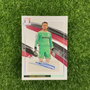 2020-21 Panini Impeccable Łukasz Fabiański Illustrious Auto 6/7