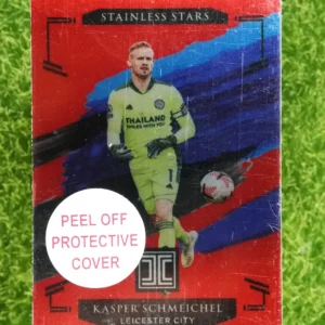 2020-21 Panini Impeccable Kasper Schmeichel Stainless Stars 4/12