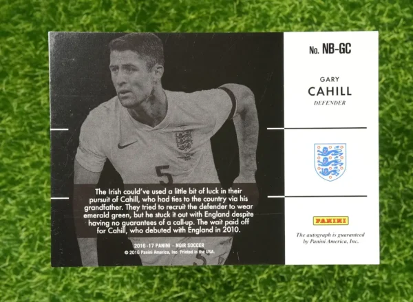 2016-17 Panini Noir Gary Cahill Auto - Image 2