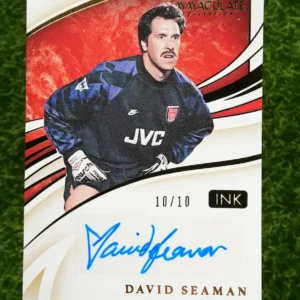 2020 Panini Immaculate Collection David Seaman Ink Auto 10/10