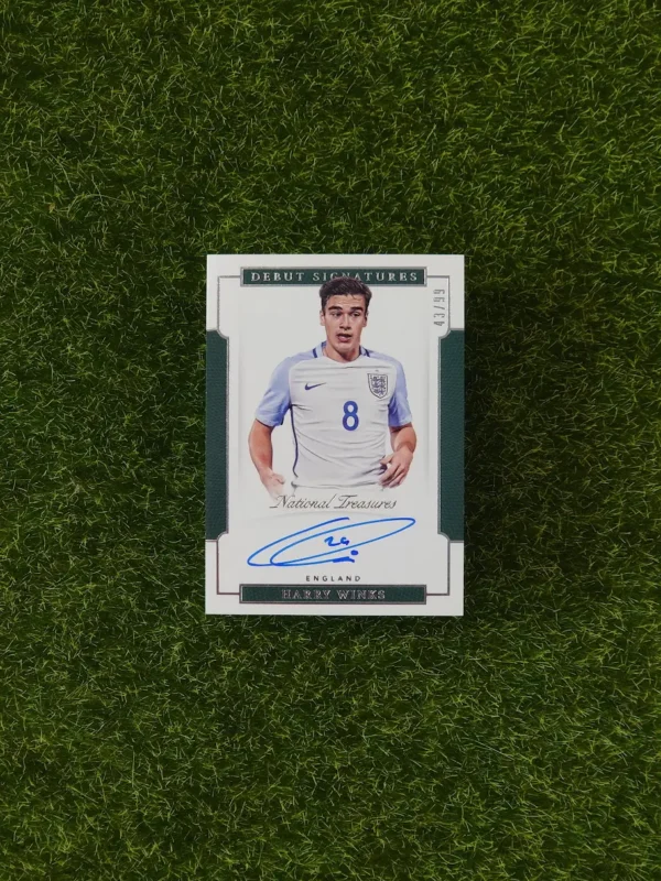 2018 Panini National Treasures Harry Winks Debut Signatures Auto 43/99