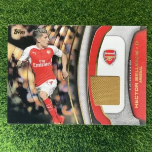2015 Topps Premier Gold Hector Bellerin Football Fibers Relic