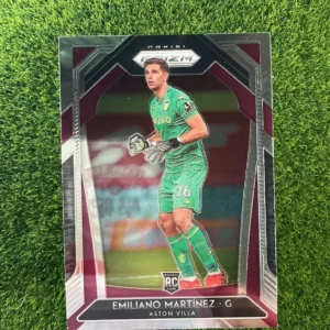 2020-21 Panini Prizm Emiliano Martínez Silver Prizm RC