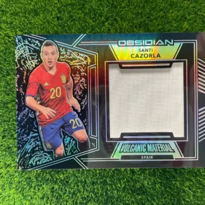 2019-20 Panini Obsidian Santi Cazorla Volcanic Material Patch 61/75