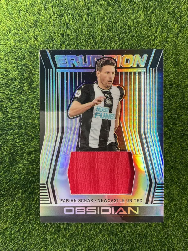 2019-20 Panini Obsidian Fabian Schär Eruption Patch 015/199