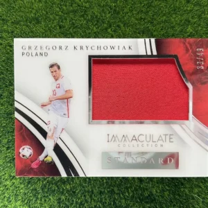 2017 Panini Immaculate Collection Grzegorz Krychowiak Standard Patch 33/49