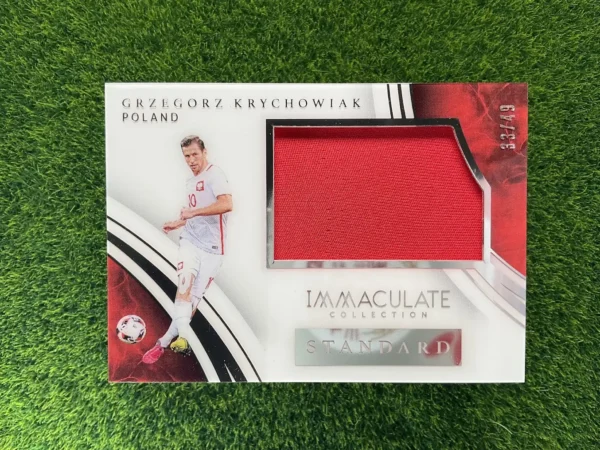 2017 Panini Immaculate Collection Grzegorz Krychowiak Standard Patch 33/49