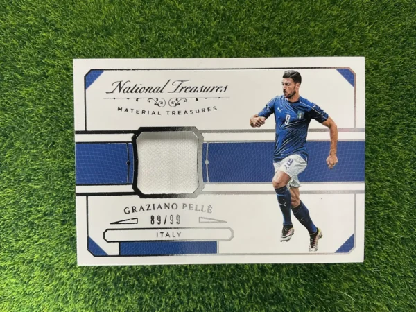2018 Panini National Treasures Graziano Pellè Material Treasures Patch 89/99