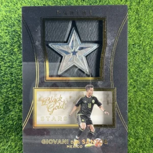 2016-17 Panini Black Gold Giovani dos Santos Black Gold Stars Memorabilia
