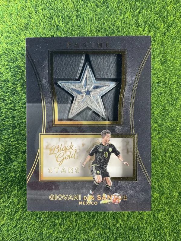 2016-17 Panini Black Gold Giovani dos Santos Black Gold Stars Memorabilia