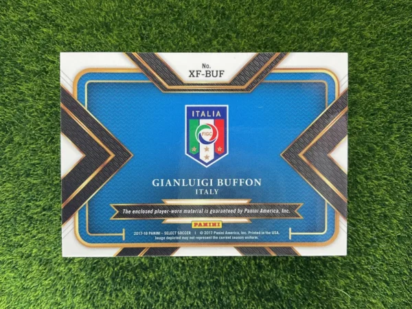 2017-18 Panini Select Gianluigi Buffon X-Factor Memorabilia Patch - Image 2