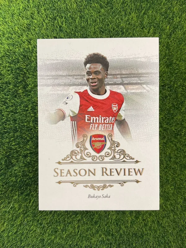 2021 Futera Arsenal Bukayo Saka Season Review 11/30