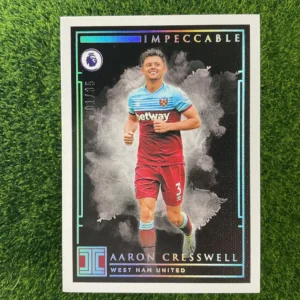 2019-20 Panini Impeccable Aaron Cresswell Holo 01/35