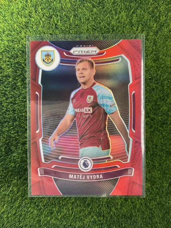 2021-22 Panini Prizm Matěj Vydra Red Prizm 063/199