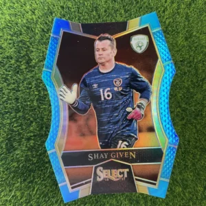 2016-17 Panini Select Shay Given Blue Die-Cut Prizm 047/249