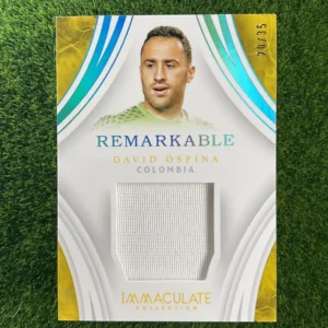 2017 Panini Immaculate Collection David Ospina Remarkable Patch 20/35