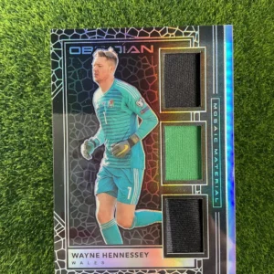 2019-20 Panini Obsidian Wayne Hennessey Mosaic Material Patch 104/149