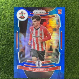 2021-22 Panini Prizm Tino Livramento Blue Prizm RC 126/340