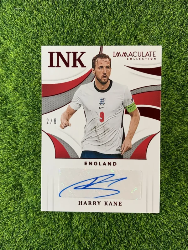 2021 Panini Immaculate Collection Harry Kane Ink Auto 2/8