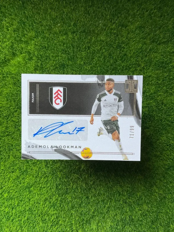 2020-21 Panini Impeccable Ademola Lookman Auto 71/99