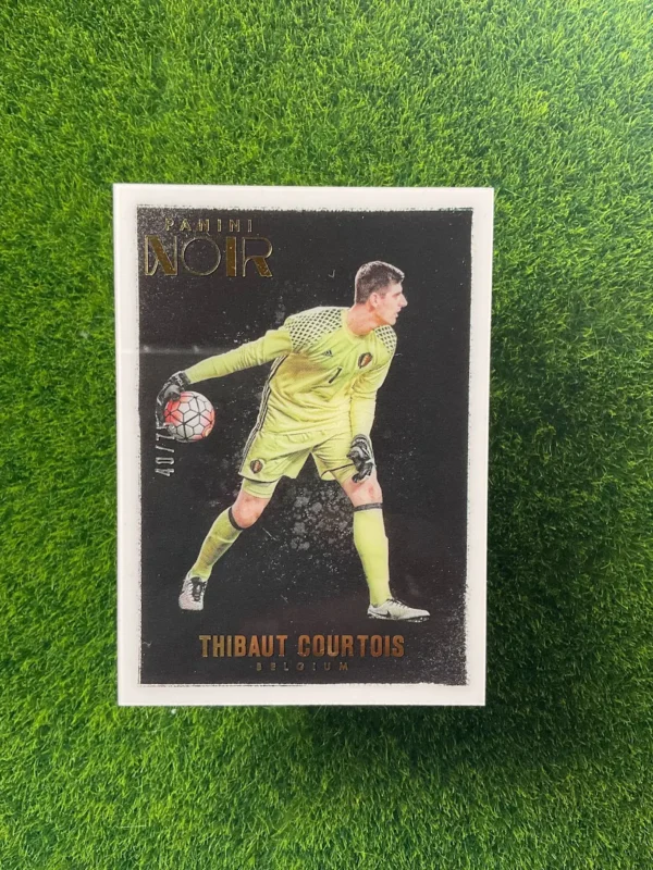 2016-17 Panini Noir Thibaut Courtois 40/75