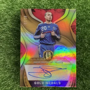 2019-20 Panini Gold Standard David Trezeguet Gold Medals Auto 03/10