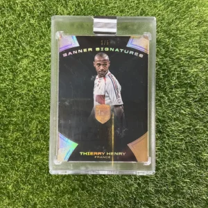 2018 Panini Eminence Soccer Thierry Henry Banner Signatures Auto 1/5