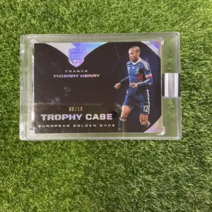 2018 Panini Eminence Soccer Thierry Henry Trophy Case European Golden Shoe Auto 08/10