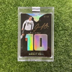 2018 Panini Eminence Soccer Mesut Özil The Number Patch Auto 07/10
