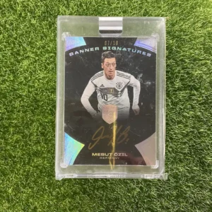 2018 Panini Eminence Soccer Mesut Özil Banner Signatures Auto 07/10
